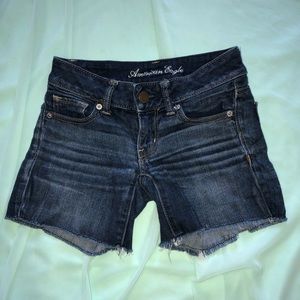 American eagle jean shorts